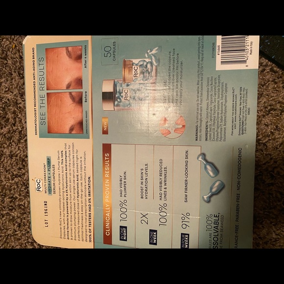 Roc hydrate and plump serum capsules - Picture 2 of 2